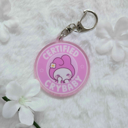 Certified Crybaby Keychain