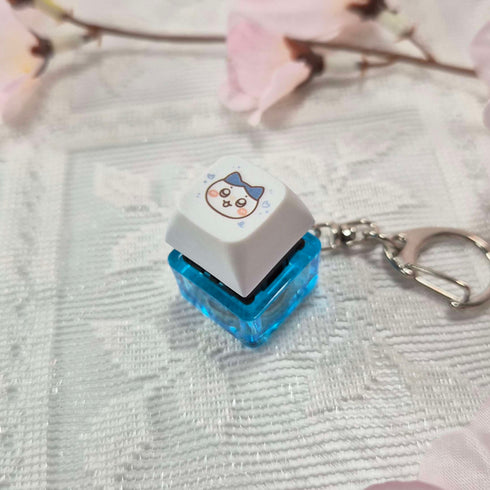 Hachiware Keycap Keychain