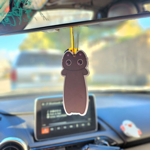 Air Freshener - Long Black Cat