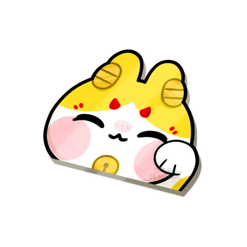 Lucky Golden Cat Gloom Peeker SPOT HOLO