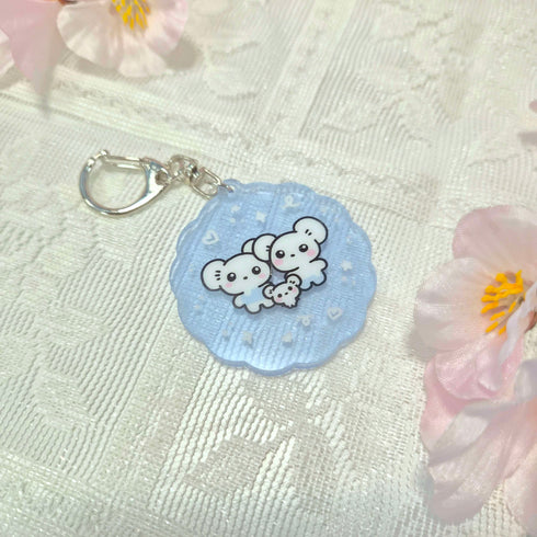 Mouse Family Keychain