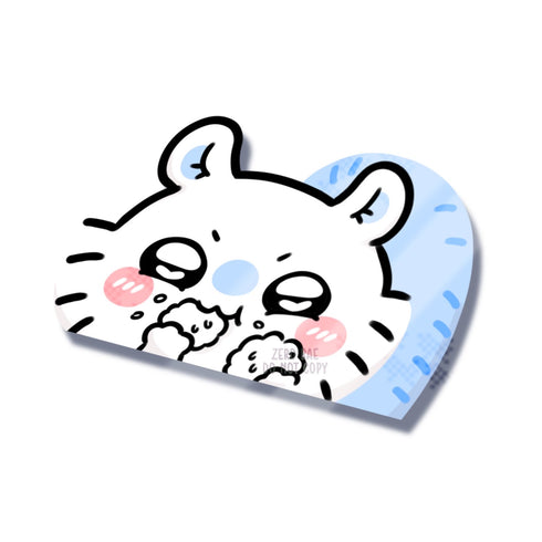 Chiikawa Momonga Riceball Peeker