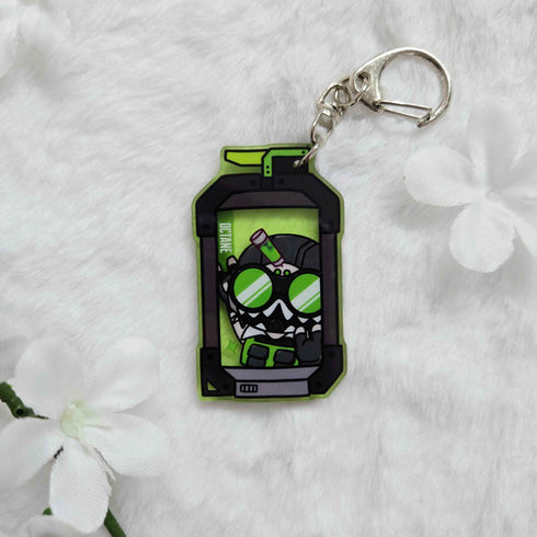 Apex Octane Death Banner Keychain