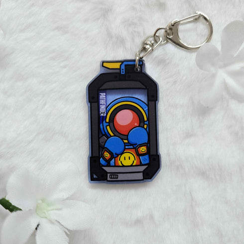 Apex Pathfinder Death Banner Keychain