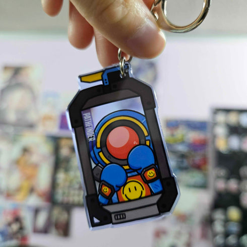 Apex Pathfinder Death Banner Keychain