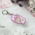 Rabbit Candy Strawberry Acrylic Keychain