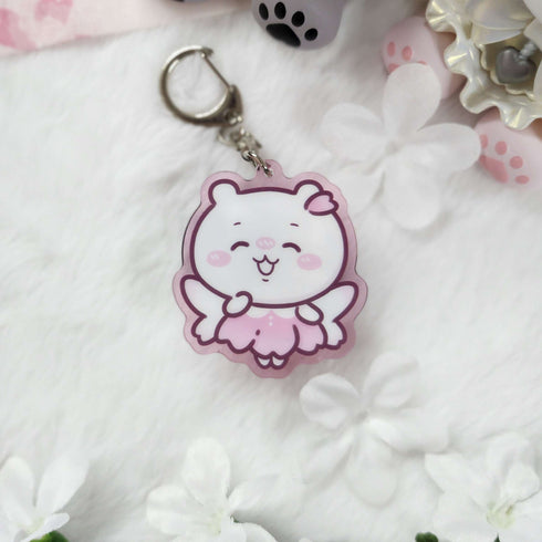 Chiikawa Sakura Fairy Acrylic Keychain