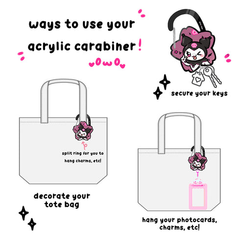 Cutie Kuro Bunny Carabiner