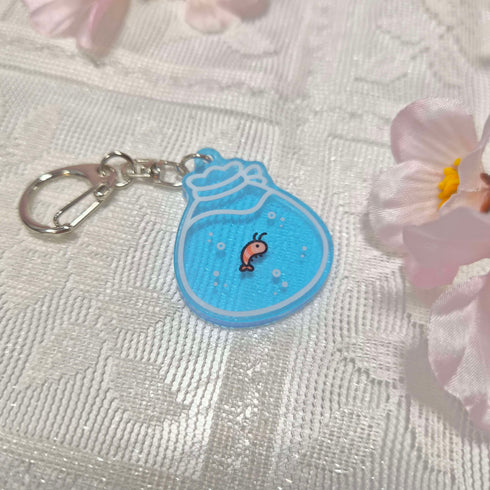 Aquarium | Lonely Shrimp Keychain