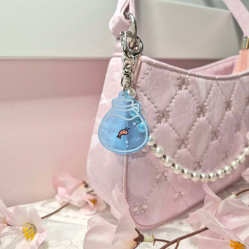 Aquarium | Lonely Shrimp Keychain