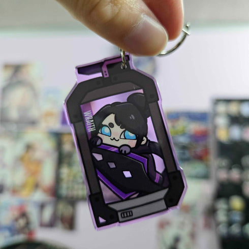 Apex Wraith Death Banner Keychain