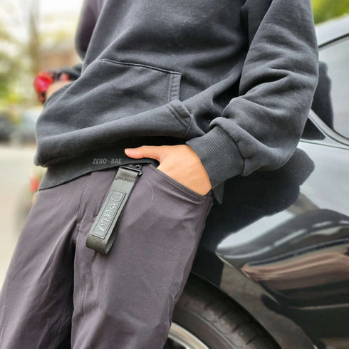 Pink Bunny Kaomoji Keystrap