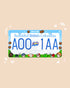 Classic Maple: Victoria Island Ver. License Plate Frame