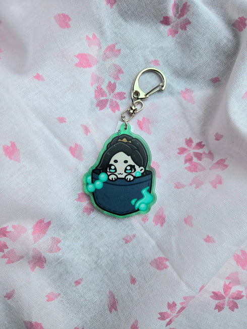 Val Pocket Sage Keychain
