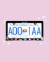 Classic Maple: Ossyria Ver. License Plate Frame