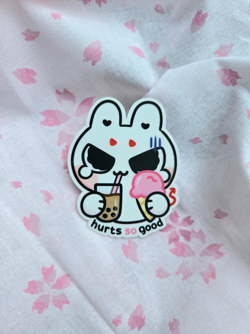 Gloom Lactose Intolerant Hurts So Good Vinyl Sticker