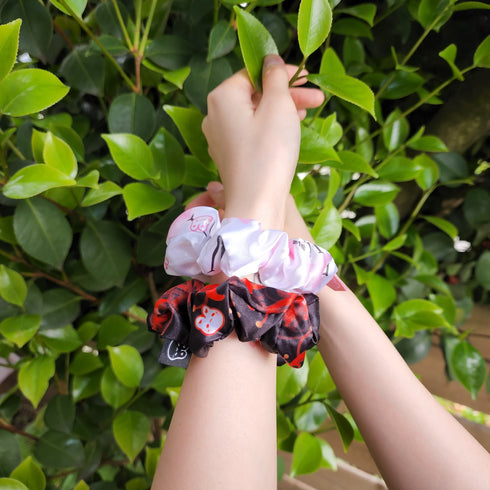 Satin Hair Scrunchies