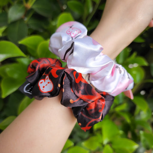 Satin Hair Scrunchies