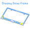 Dreamy Skies License Plate Frame