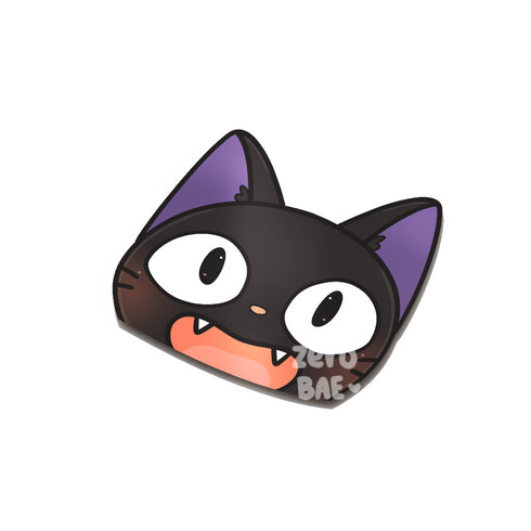 Delivery Cat Vinyl Peeker