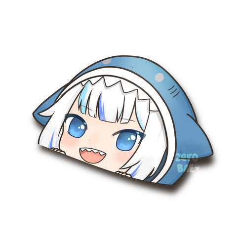 Hololive | Gawr Gura Vinyl Peeker