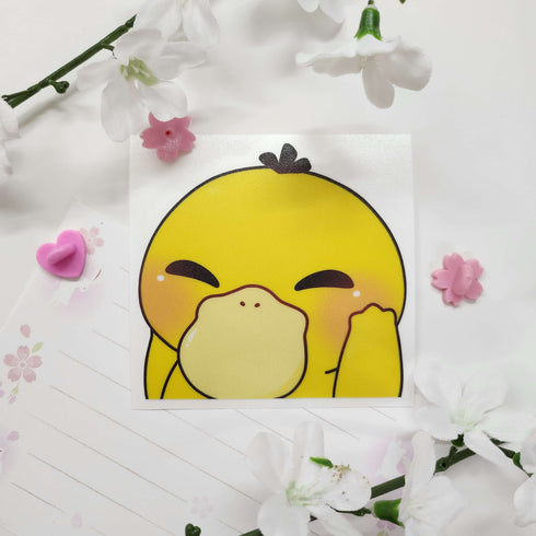 Psyduck Vinyl Peeker
