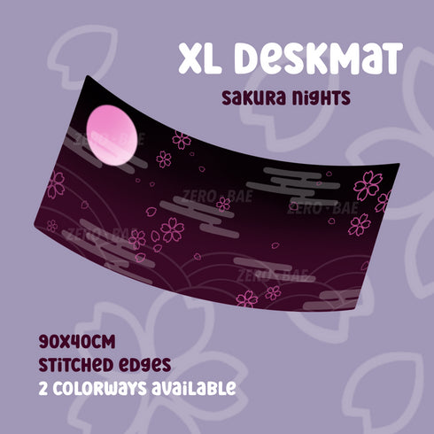 Sakura Nights Deskmat